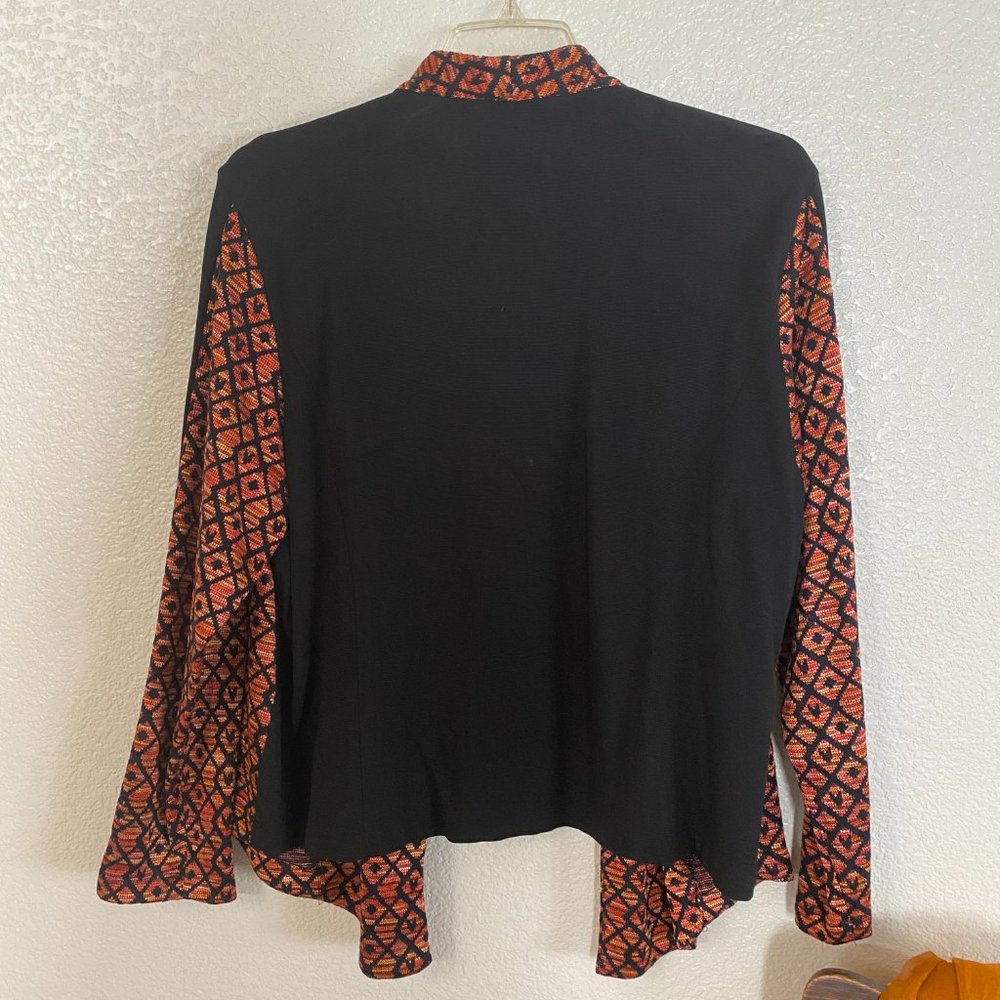 RUBY ROAD Open Front Cardigan - Picture 7 of 14